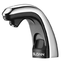 SLOAN 3346052, ESD-200-LT CP: OPTIMA® SOAP DISPENSER - LESS TRANSFORMER